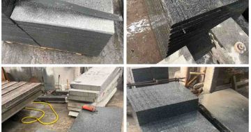 临沂 芝麻黑地铺石材