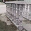 临沂 芝麻白圆形光面花瓶柱，栏杆