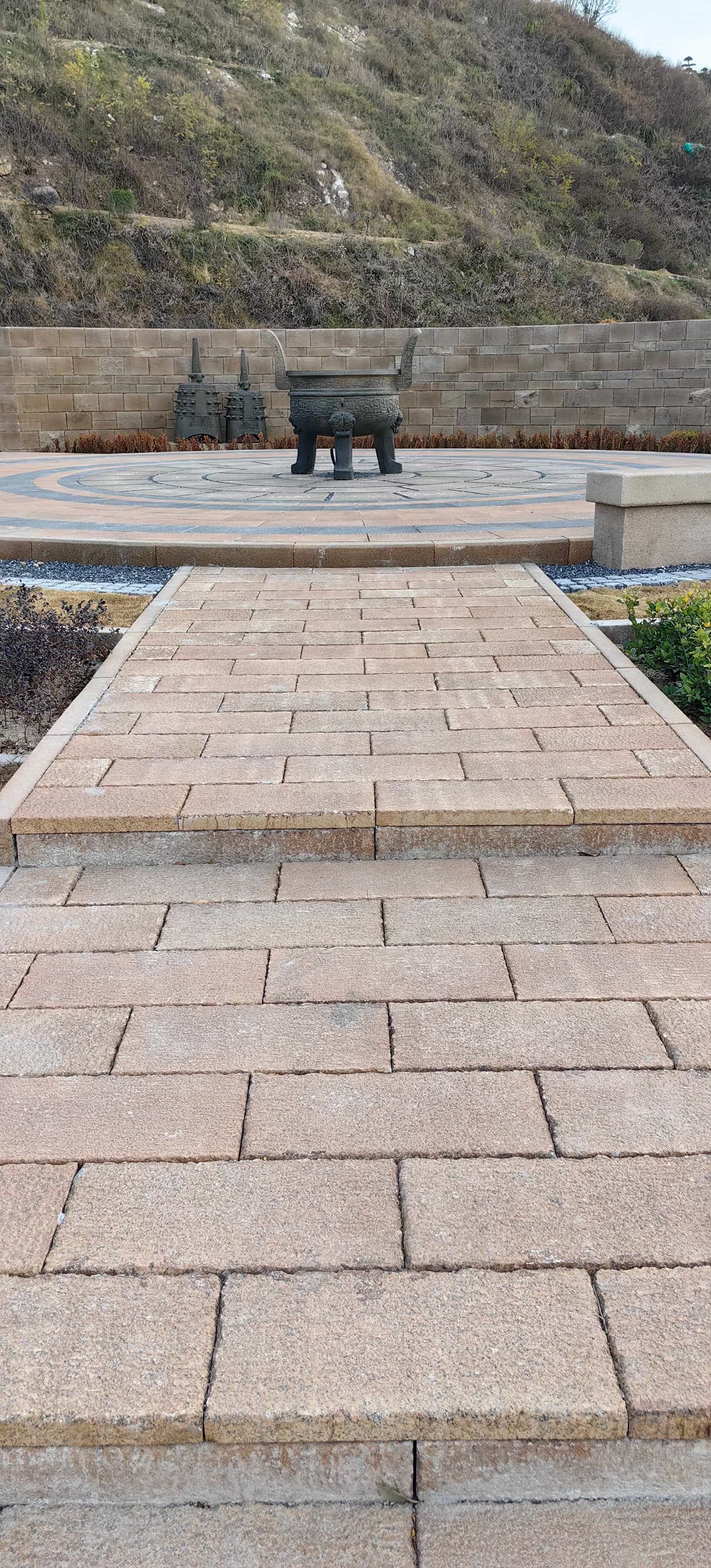 临沂仿古石铺装效果