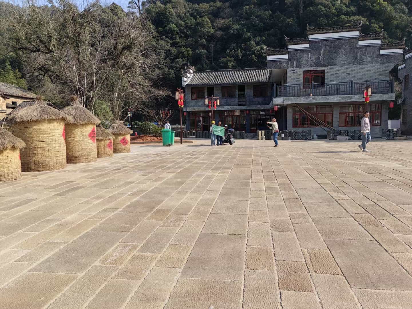 临沂仿古石铺装效果