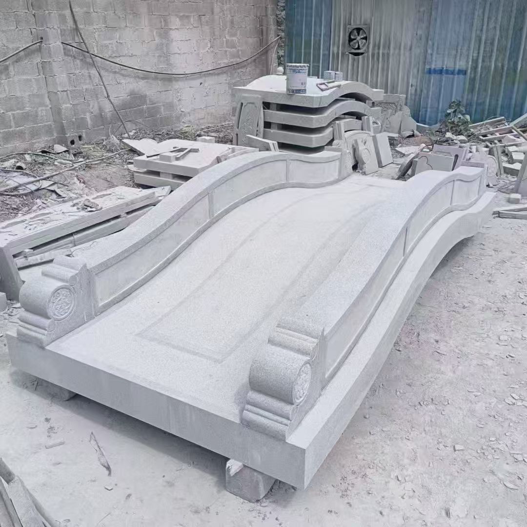 临沂 芝麻灰花岗岩园林景观 小石桥