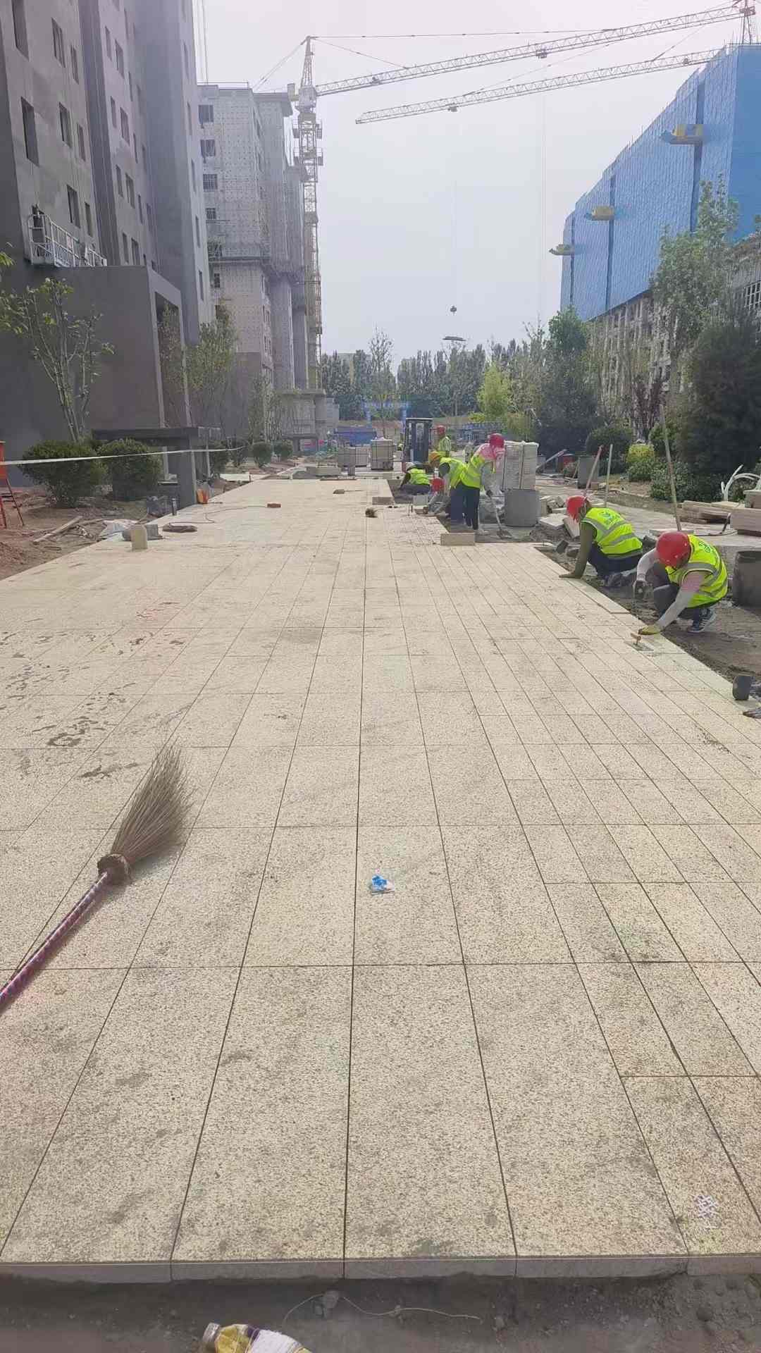 临沂黄金麻荔枝面地铺案例