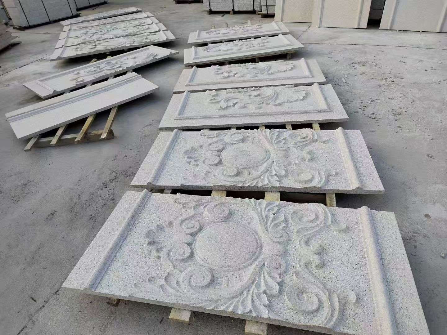 临沂 芝麻白干挂雕花板